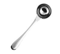 Hohopeti Stainless Steel Coffee Measuring Spoon for Ground Coffee Tea Sugar Baking Powder Food Grade Rustproof Scoop with Smooth Edges Practical Kitchen Tool for Precise Portioning