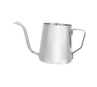 Hohopeti Stainless Steel Hand Pour Coffee Kettle with Long Narrow Spout Practical Tea and Water Pot for Home Kitchen Easy to Clean and Store Suitable for Hot and Cold Beverages