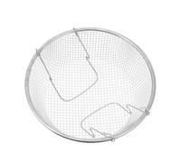 Hohopeti Stainless Steel Handheld Frying Basket with Handle for Kitchen Cooking Quick Oil Drainage French Fry Basket for Small Fish and Snacks