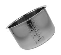 Hohopeti Stainless Steel Rice Cooker Inner Pot Replacement Multi-Purpose Non-Stick Cooking Pot with Scale Thickened Bottom for Rice Soup Cake Baking Capacity Compatible Household Cooker