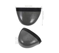 Hohopeti Steel Toe Caps Safety Inserts with Impact Resistance for Work Boots, Anti Static Composite Toe Guards with Breathable Comfort for Men and Women Labour Shoes Silver