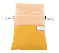 Hohopeti Sugar Glider Sleeping Pouch Bag Plush Small Pet Hammock with Hanging Design Prevents Accidental Falls Versatile Use for Habitats and Crowded Cages