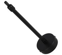 Hohopeti Telescopic Fluorescent Lamp Extension Rod 40cm Adjustable Light Hanging Pole Downrod for Pendant Light Fixtures Compatible with Office and Workshop Lighting