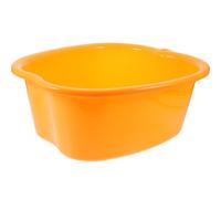 Hohopeti Thickened Orange Foot Bath Bucket with Massage Shape Large Capacity Foot Soaking Tub for Home Spa and Relaxation for Men and Women