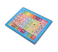 Hohopeti Toddler Learning Toy Interactive Touchscreen Alphabet Number Recognition Educational Tablet for Boys Girls Early Childhood Development Blue