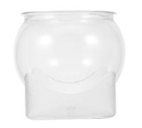 Hohopeti Transparent Fish Bowl Large Impact-resistant Aquarium Tank for Goldfish and Turtles Multifunctional Hydroponic Plant Bowl and Microlandscape Terrarium Container for Home Office