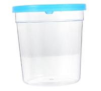 Hohopeti Transparent Mini Reptile Feeding Box with Ventilation for Small Pets Turtle Betta Fish and Insects Portable Breeding Case for Spiders Geckos and Crickets Random Color