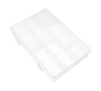 Hohopeti Transparent Plastic Pencil Box Large Capacity School Supplies Storage Case for Teen Multi-Functional Art Tools Organizer Portable Pen Container with Secure Lid