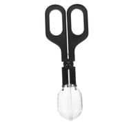 Hohopeti Transparent Reptile Feeding Tweezers Clip for Lizards and Pets Bite Plastic Grabber Tool for Safe Worm Feeding and Moving Reptiles in Vivarium Material