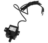 Hohopeti Ultra-Quiet Small Fountain Pump for Cat and Dog Water Dispensers Submersible Brushless Motor with Space-Saving Square Design Reliable Replacement for Pet Drinking Fountains and