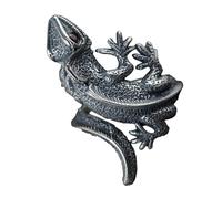 Hohopeti Vintage Design Women or Lizard and Ring Gothic Men, Copper for Animal Ring with Retro Chic Style, Elegant Delicate Halloween Accessories Party or Wedding