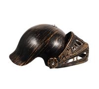 Hohopeti Vintage Roman Helmet for Lightweight Breathable Soldier Costume Accessory for Cosplay Parties Festivals Enhances Atmosphere Attracts Attention