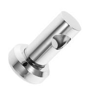 Hohopeti Wall-Mount Shower Head Holder Bracket Plastic Bathroom Shower Sprinkler Base with Support for Handheld Sprinkler Suitable for Bathroom Accessories