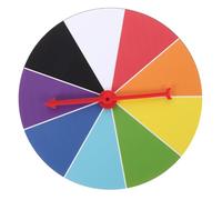 Hohopeti Wall-mountable Prize Wheel Turntable Creative Editable Lottery for Parties Fundraisers Classroom Games and Carnivals