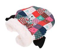 Hohopeti Warm Dog Coat Thick Soft Puppy Jacket for Christmas Comfortable and Pet Clothing for Daily Wear and Outdoor Activities