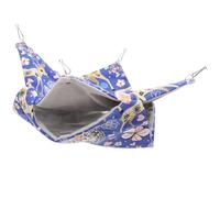 Hohopeti Warm Hamster Hammock Large Double-Layer Cotton Nest Cozy Small Pet Sleeping Bed for Cage Guinea Pig Squirrel Chinchilla Resting Nest Winter Use