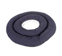 Hohopeti Waterproof Cat Recovery Collar, Elastic Neck Cone, Soft Protective Elizabethan Collar, Deep Grey Medium, Anti-licking Post-surgery Healing for Cats and Small Dogs