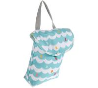 Hohopeti Waterproof Nursery Diaper Bag Organizer Pouch with Dual Pockets Octopus Design Portable Diaper Storage for Baby Travel and On-The-go Use