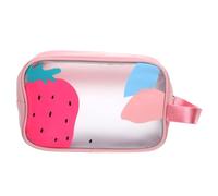 Hohopeti Waterproof Travel Makeup Bag with Double Layer Design and Compact Pu Material, Multi-Function Organizer for Daily Travel and Vacation, Wet Dry Separation Swimsuit Storage Bag
