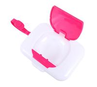 Hohopeti Wet Plastic Stroller be Hung, Can for Material Pp Portable Tissue Case with Lightweight Compact Wet Tissue Box for Convenient Wipe Baby Infant Outdoor Use and Travel