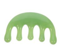 Hohopeti Wide Tooth Acupoint Comb Scalp Massager for Head Massage Resin Five-Tooth Design Fits Acupoint Portable Lightweight Stress Relief Tool for Family and Travel