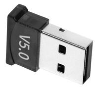 Hohopeti Wireless Adapter USB Transmitter Wireless Receiver for PC Computer Gamepad 5.0 USB Interface Black for Home Office