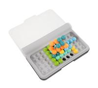 Hohopeti Wisdom Pyramid Beads for Plastic Logical Thinking Game Hand-eye Coordination Exercise Patience Development Educational Teamwork Activity