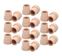 Hohopeti Wood Moxa Fire Extinguisher 20Pcs Premium Wooden Moxibustion Accessories for Anti-Combustion Deformation Easy to Operate Suitable for 1.8Cm Moxa Stick