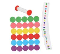 Hohopeti Wooden Color Sorting Chips for Smooth Surface Learning Counters for Early Math and Color Classification Lightweight Educational Gift for Development