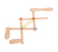 Hohopeti Wooden Mechanical Hand Kit DIY Educational Engineering Model for Teens Precision Robotic Arm Building for Interactive Learning of Mechanical Principles and Science