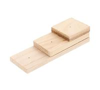 Hohopeti Wooden Specimen Pinning Display Stand Specimen Storage Container and Lightweight Design for Collecting