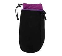 Hohopeti XL Camera Lens Pouch Shockproof Neoprene Lens Case for DSLR Flexible and Durable Protection from Water Splashes Drops and Scratches