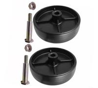 HOHOVYVY 2 pieces deck wheel replacement, deck wheel and hardware kit for Craftsman SPM209370317, for CUB CADET LTX1040 LT1042 LT42, 32-48 inch decks, and for Toro 112-0337 734-0973