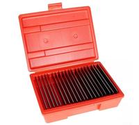 HOHOVYVY 20 Piece Precision Parallel Underlay Set Made of Hardened Tool Steel 1/32 x 6 Inch for Vise and Milling Work