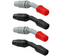 HOHOVYVY 4 x Gloria Syringe Replacement Parts Spray Head Garden Spray Nozzles Sprayer Replacement for Watering and Cleaning