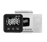 HOHOVYVY Angle Meter Inclinometer with Magnetic Base and LCD Display, für SKQ1, Compact ABS Construction for Professionals and DIY