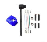 HOHOVYVY AT-VMN95E Replacement Pickup Needle for Audio-Technica AT-LP120X-USB and Series VMN95C/EN/ML/SH/SP Precise 0.3 x 0.7 mil Oval Tip with Aluminium Handle (Blue)