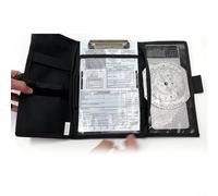 HOHOVYVY Aviator Kneeboard Aluminium Aviation Kneeboard Pilot Notepad for Pilots for Writing (VFR+A)