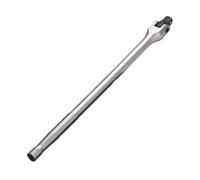 HOHOVYVY Double Head Ratchet Wrench 15 Inch with 180° Swivel Head and Quick Change System for Maintenance Work (Single Head)