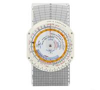 HOHOVYVY E6b Calculator, Flight Calculator, E6B Navigation Calculator for Flight Training, Flight Rules and Wind Correction, Manual Calculator (E6B-P5)