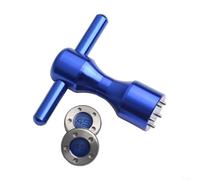 HOHOVYVY for Golf Equipment 2 Weights and Wrench Kit for Optimizing Putter Balance and Feel (45g Blue)
