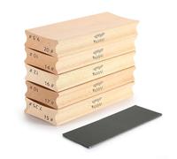 HOHOVYVY Guitar Grinding Stand, Guitar Radius Two-Way Sanding Block for Guitar/Bass Fret Leveling Tool for Luthiers (9.5 20)