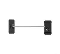 HOHOVYVY Intelligent Fingerprint Lock for Doors, Windows, Drawers and Refrigerators, USB Rechargeable (Black)