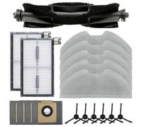 HOHOVYVY Main Side Brush Filter Mop Cloth Dust Bag Kit For Eufy X8 Pro Series X8 Pro SES(B)