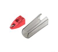 HOHOVYVY Pickup Needle Compatible with Concorde OM Super Series Turntable Accessories Black (Red)