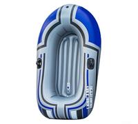 HOHOVYVY Robust inflatable kayak made of PVC for water fun, leak-proof inflatable boat with double stitching and quick valve (two-person boat)