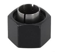 HOHOVYVY Router Collet Set for DW621 DW618 Series 1/4 Inch 1/2 Inch 12 mm Replacement 2610906283 2610906287 326286-03 Metal Black (12.7 mm)