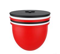 HOHOVYVY Silicone Bowl Liners with Lids for Kitchen Aid KSM150 and 5QT Tilting Head Mixer, Non-Stick Coating, Microwave and Fridge Safe (A)