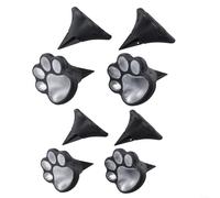 HOHOVYVY Solar LED Garden Light with Cat Paw Design, IP44 Waterproof, Automatic Twilight Switch, Made of PP + PS for Garden, Lawn and Paths (Colour)