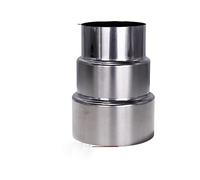 HOHOVYVY Stove Pipe Reduction from Diameter 100 mm to Diameter 70 mm, Flue Pipe Reduction, Reduction Stove Pipe, Flue Pipe Reducer, Chimney Pipe, Stainless Steel Chimney Pipe, Premium Chimney Pipe,